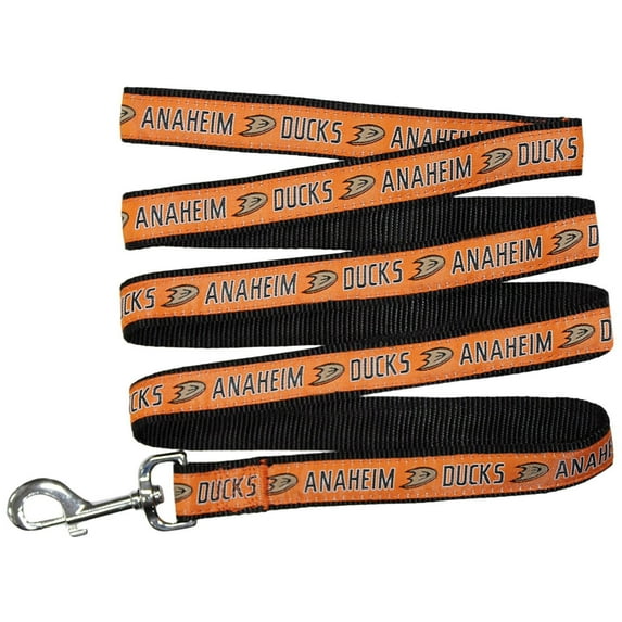 Pets First NHL Anaheim Ducks Leash! Licensed, Heavy-duty, Strong, Durable Leash for Dogs, Cats