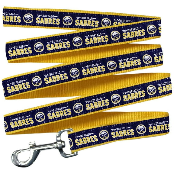 Pets First NHL Buffalo Sabres Leash! Licensed, Heavy-duty, Strong, Durable Leash for Dogs, Cats