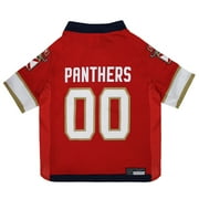Pets First NHL Florida Panthers Mesh Jersey for Dogs and Cats - Licensed