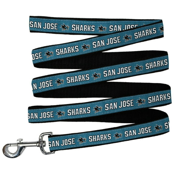 Pets First NHL San Jose Sharks Leash! Licensed, Heavy-duty, Strong, Durable Leash for Dogs, Cats