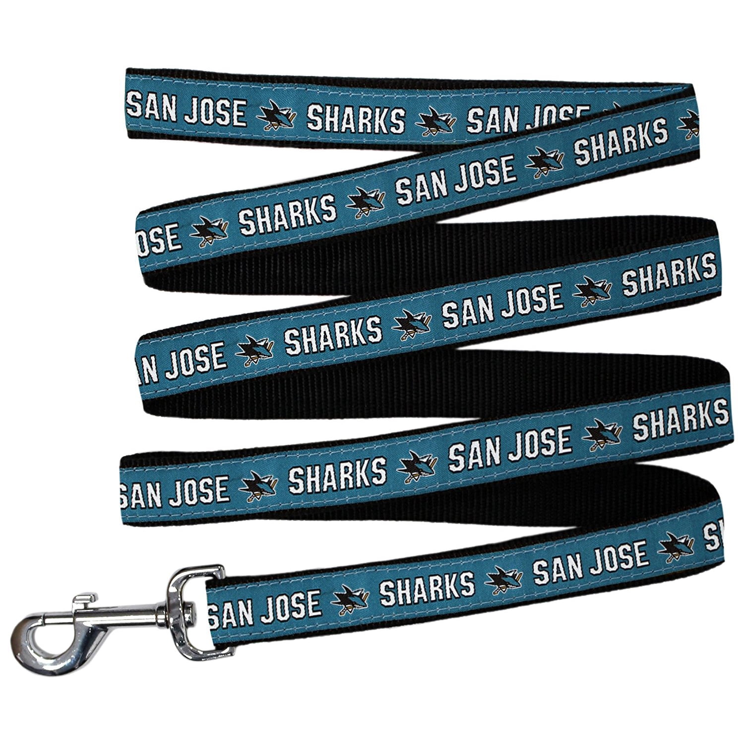 Pets First NHL San Jose Sharks Leash! Licensed, Heavy-duty, Strong, Durable Leash for Dogs, Cats