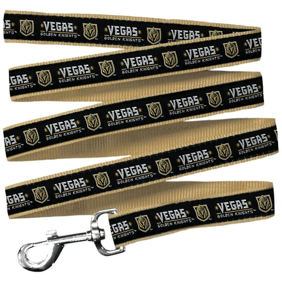 Pets First NHL Vegas Golden Knights Leash! Licensed, Heavy-duty, Strong, Durable Leash for Dogs, Cats