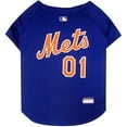 thumbnail image 1 of Pets First New York Mets MLB Dog Jersey, 1 of 3