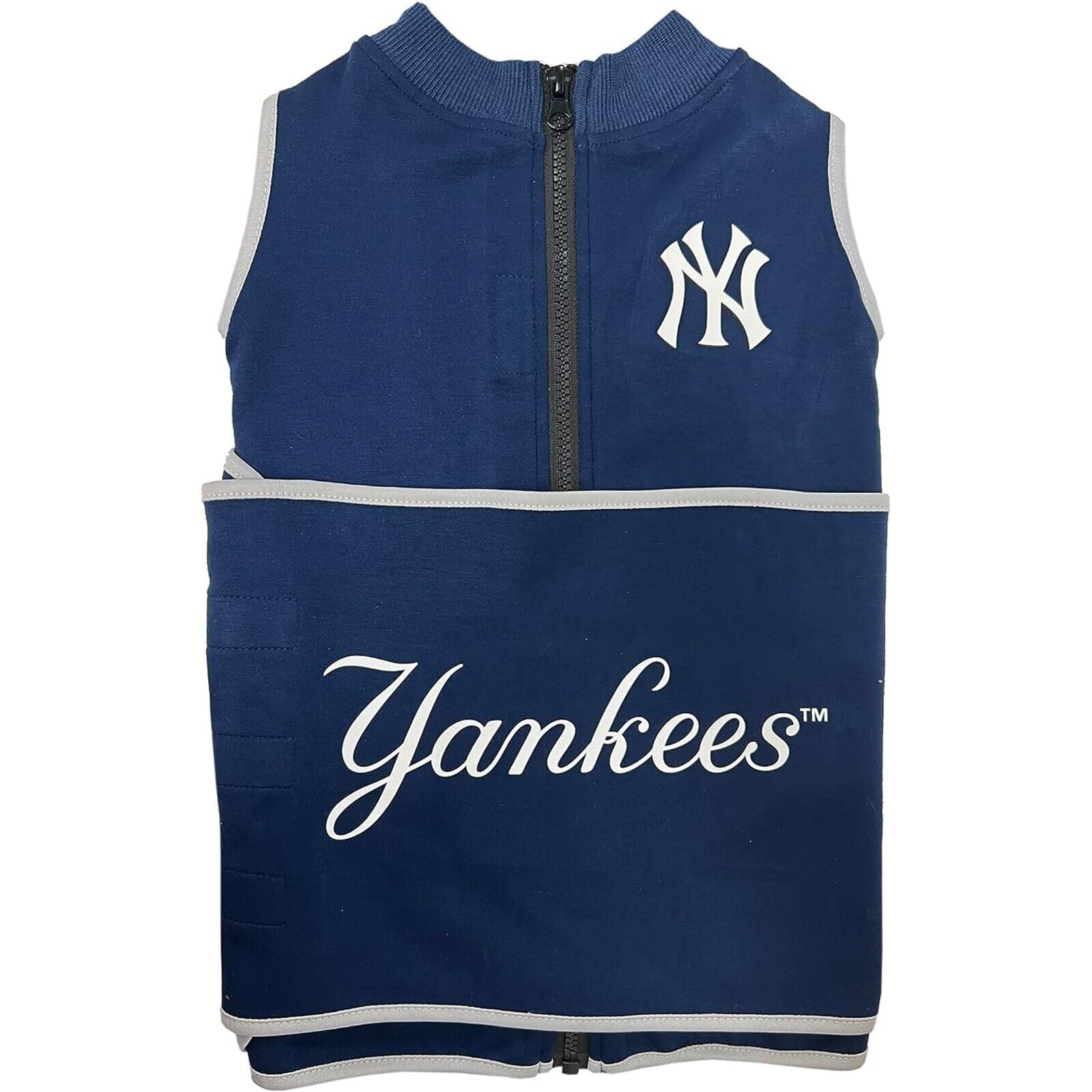 Pets First New York Yankees Dog Anxiety Calming Shirt Soothing Solution Vest, Dogs & Cats Keeps Dogs Calm & Feeling Safe, Relaxing Jacket, Medium
