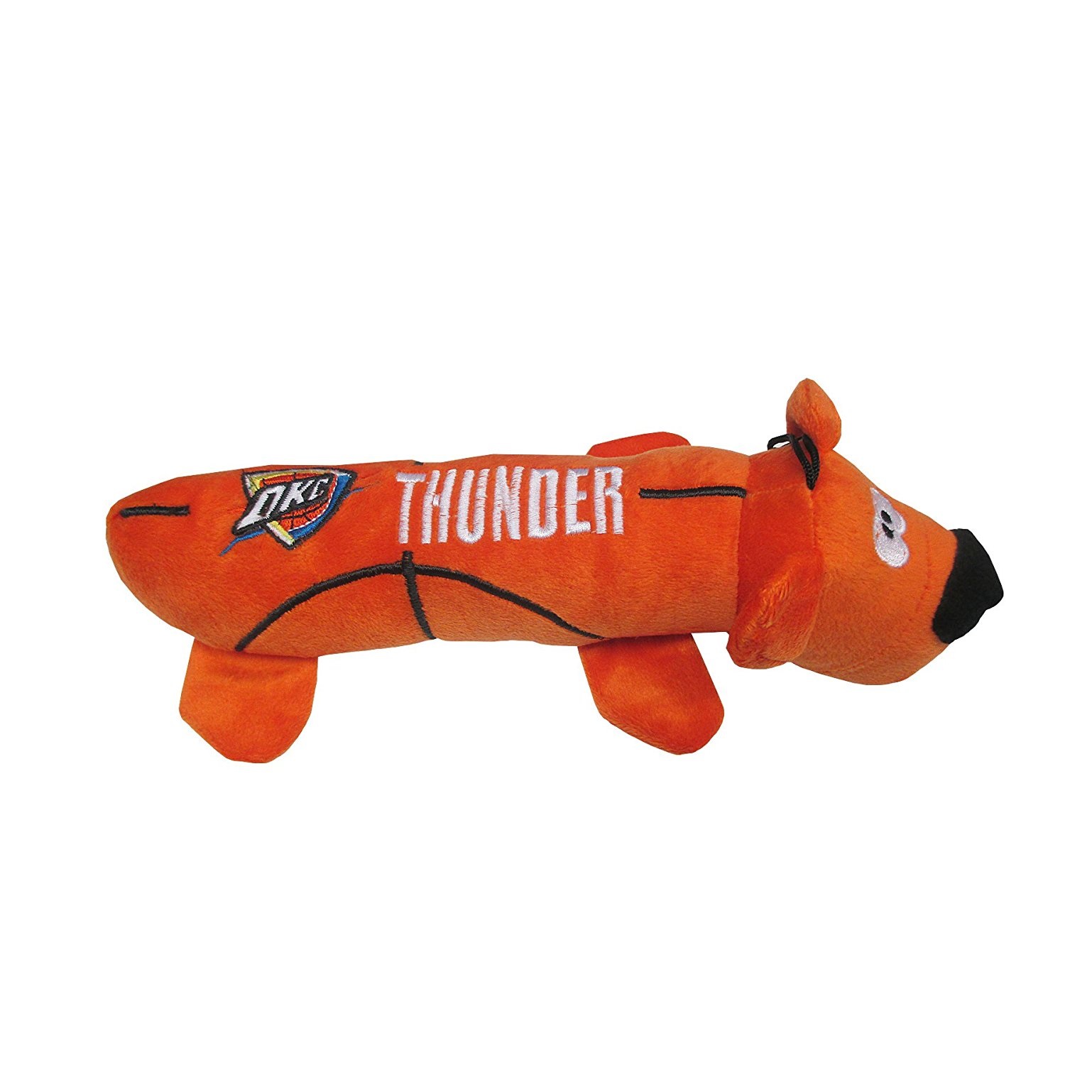 Pets First Oklahoma City Thunder Plush Tube Pet Toy