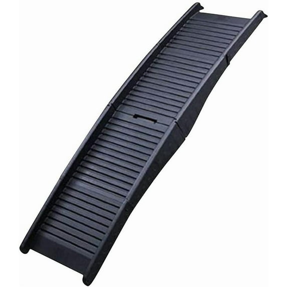 Pets Pet Stairs Dog Ramp Lightweight Folding Pet Ladder Ramp Dog Stairs for High Beds Trucks Cars and SUV Over 5kg (Color : Black Size : Same Size)