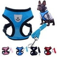 thumbnail image 1 of Pets Puppy Dog Soft Mesh Walking Chest Collar Strap Durable Outdoor Vest, 1 of 11