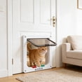 thumbnail image 1 of Pets Screen Door, Flap Opening,Pets Door for Screen Door,Magnetic Self-Closing Large Pet Door for Sliding Door,Screen Door with Pets Door Built in, Lockable 7.7*2*7.4'', 1 of 6
