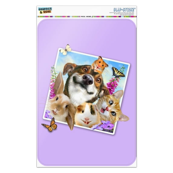 Pets Selfie Picture Dog Cat Guinea Pig Rabbit Home Business Office Sign