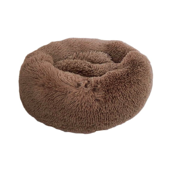 Pets Sleeping Bed Round Small Animal Rest Nest Cave Plush Warm Cushion Pet Autumn Winter Bed