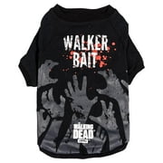 CROWDED COOP Pets Supply - Dog T-Shirt - - Walker Bait Tee-L TWD219