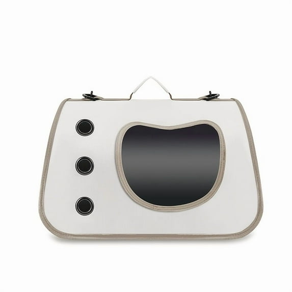Portable Pet Carrier Bag for Small Dogs Cats Outdoor Foldable Cat Bag Breathable Cat Shoulder Bag Kitten Carrying Bag
