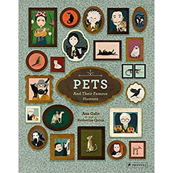 Pre-Owned Pets and Their Famous Humans  Hardcover Ana Gallo
