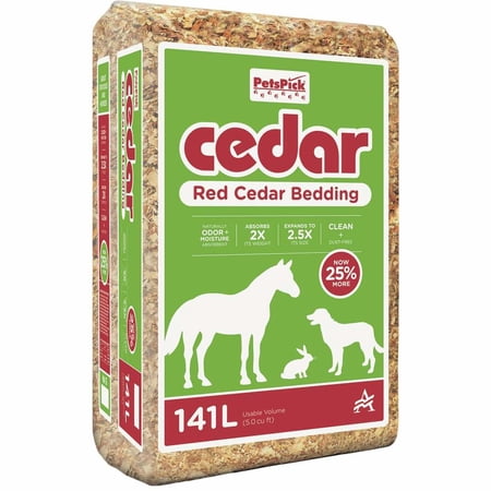 PetsPick 5.0 Cu. Ft. Red Cedar Pet Bedding 15002 15002 829412