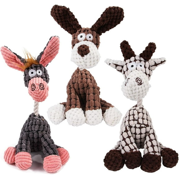 Petsboro Bitebuddy, 2024 Best Pets Boro Bite Buddy, Shirem Bitebuddy, Dotmalls Bitebuddy, Resistant Squeaky Dog Toys for Heavy Chewers, Unbreakable Stuffed Plush Dog Toys for Aggressive