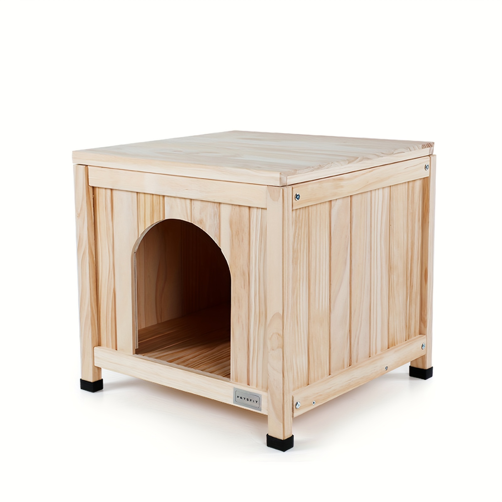 Petsfit Indoor Dog House, Cat Litter Box Enclosure Furniture with