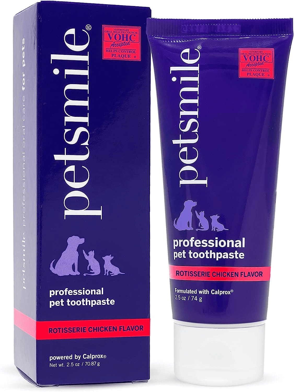 Petsmile Professional Rotisserie Chicken Flavor Dog Toothpaste 2.5 oz