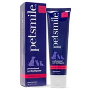 Petsmile VOHC Dog & Cat Toothpaste, Proven Plaque & Tartar Control, Rotisserie Chicken 4.2 oz