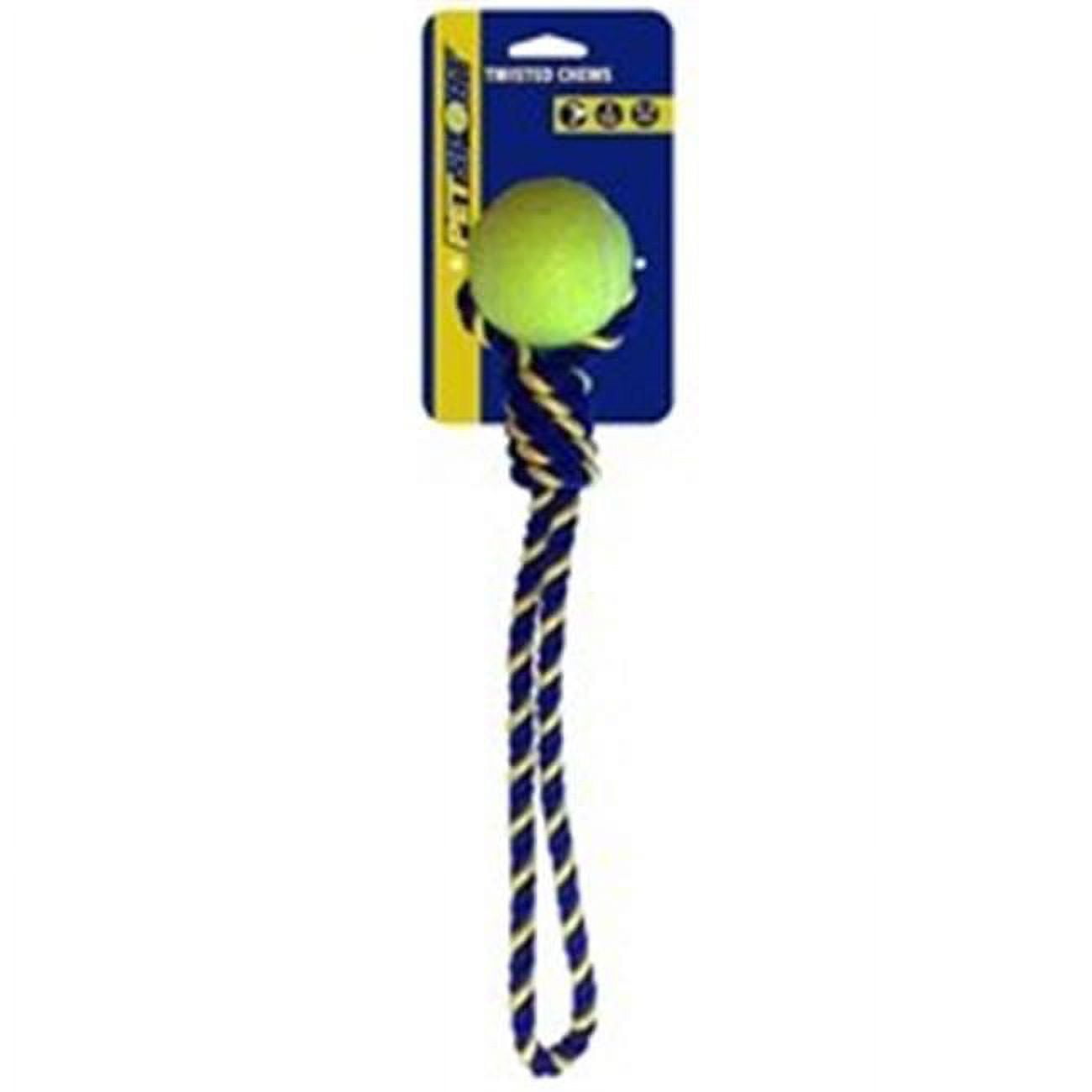 Petsport USA PS80350 2.5 in. Twisted Chews - Knotted Cotton Rope Tug ...