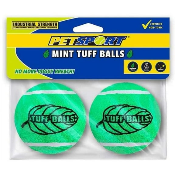 Petsport USA Tuff Mint Balls [Dog, Toys Other] 2 Pack