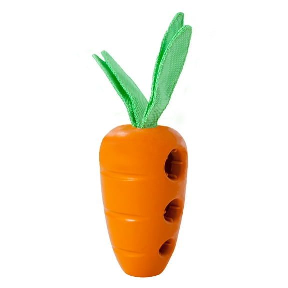 Petstages Carrot Stuffer Treat-Dispensing Interactive Dog Toy