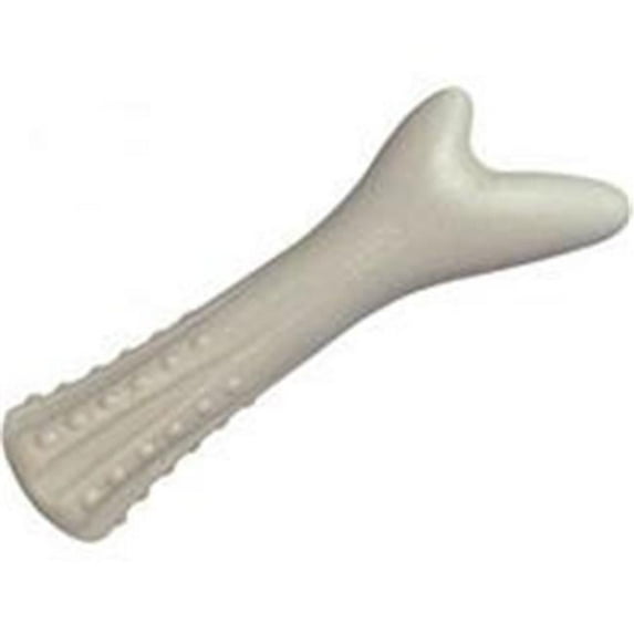 Petstages Deerhorn Antler Alternative Dog Chew Toy, Grey, Small