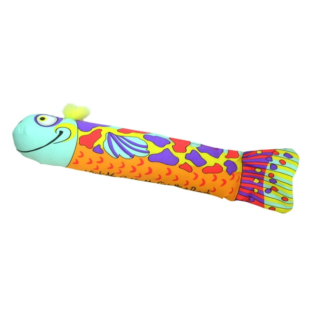 Petstages Madcap Crunch and Wrestle Fish, Multi, One-Size