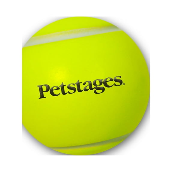 Petstages Super Bounce Tennis Ball, Yellow, One-Size