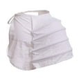 thumbnail image 1 of Petticoat Crinoline Underskirt Half Bustle Style for Women's Cosplay Themed Party Gown Accessory, 1 of 9