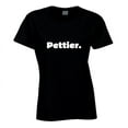 thumbnail image 1 of Pettier Statement T-Shirt - Black/White - Unisex, 1 of 6