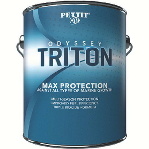Pettit 1189906; Odyssey Triton Black 1899 Gallon Ablative Antifouling Bottom Paint