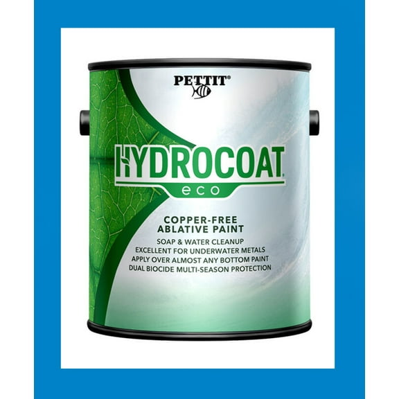 Pettit Marine Paint 1204 Hydrocoat ECO Blue Gallon