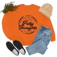 thumbnail image 1 of Petty Thoughts sweatshirt, 1 of 5