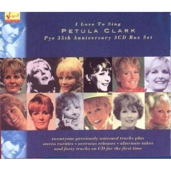 Petula Clark - I Love To Sing (Pye 35th Anniversary 3CD Box Set)