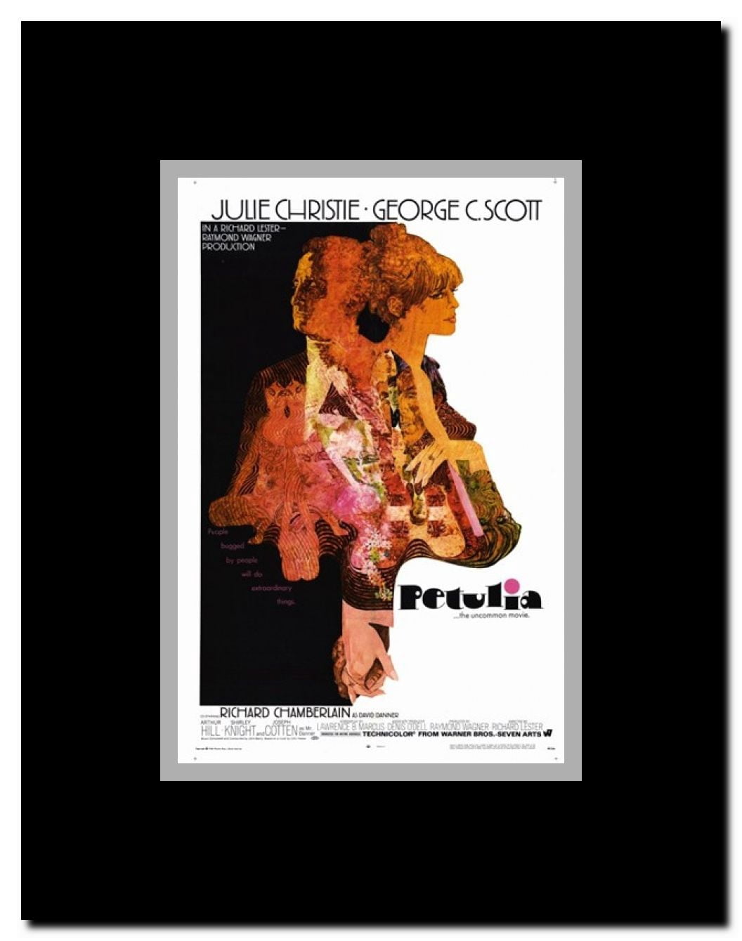 Petulia Framed Movie Poster