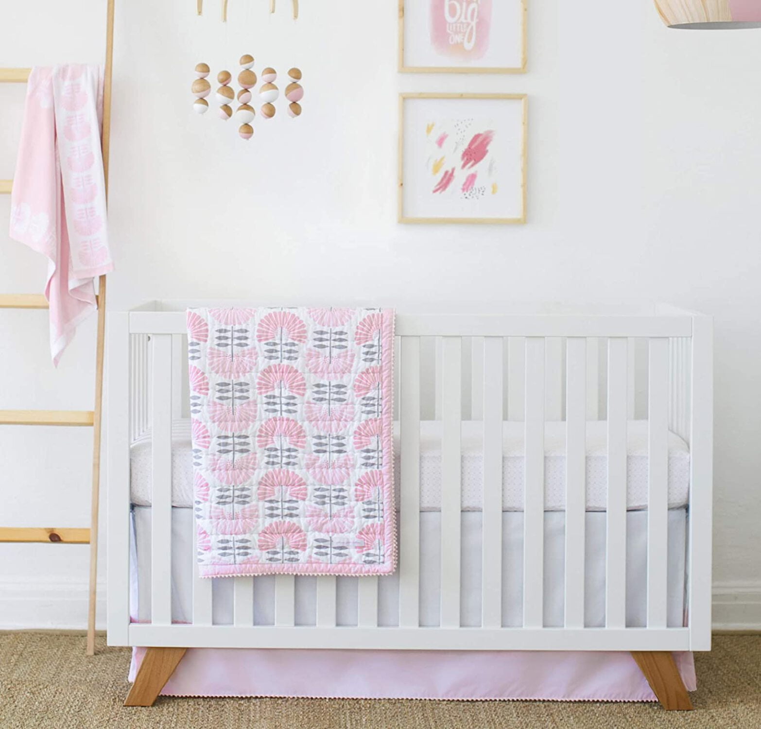 Petunia Pickle Bottom Dreaming in Dax 3 Piece Cotton Crib Bedding Set
