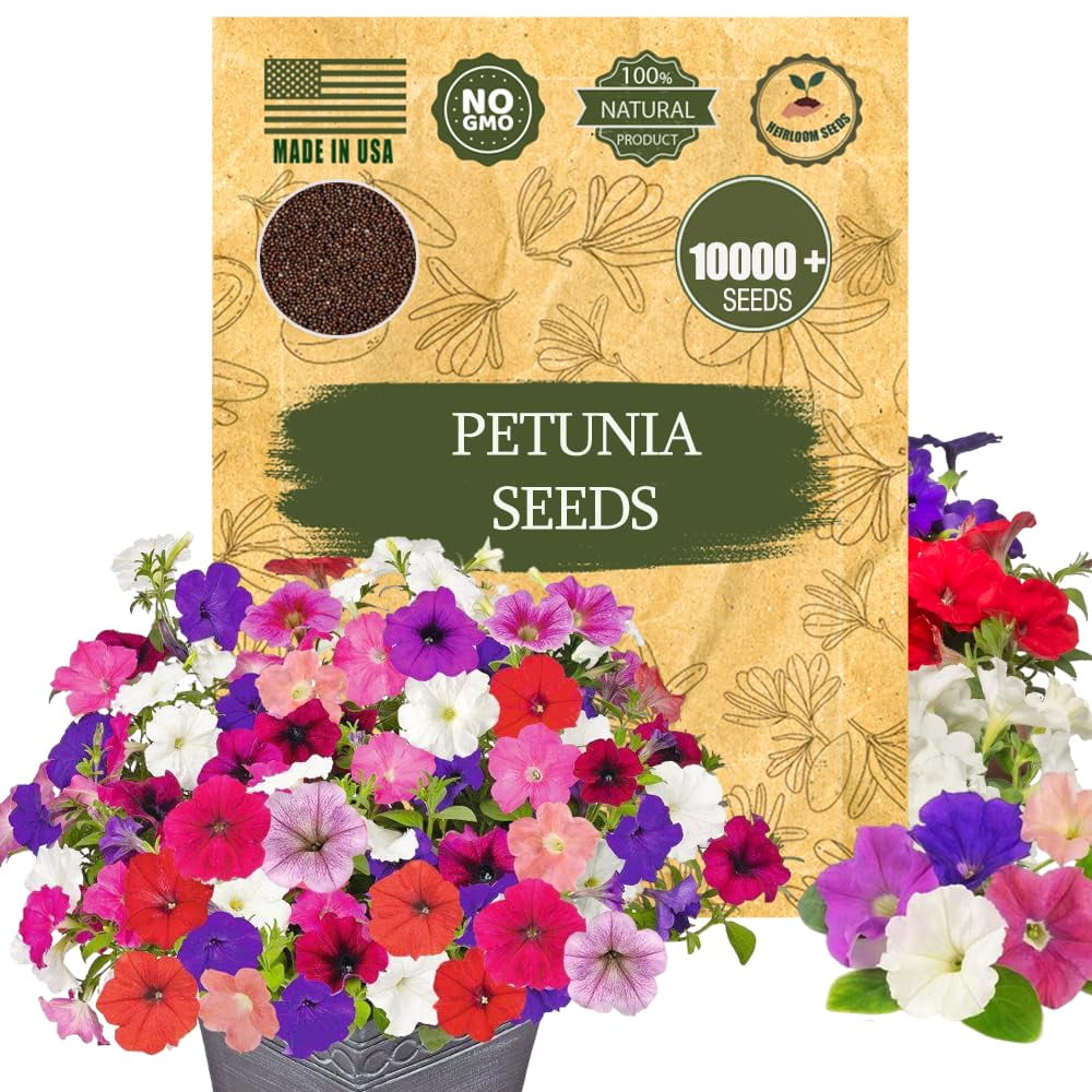 Grow Stunning Firefly Petunia Seeds for Vibrant Garden Blooms