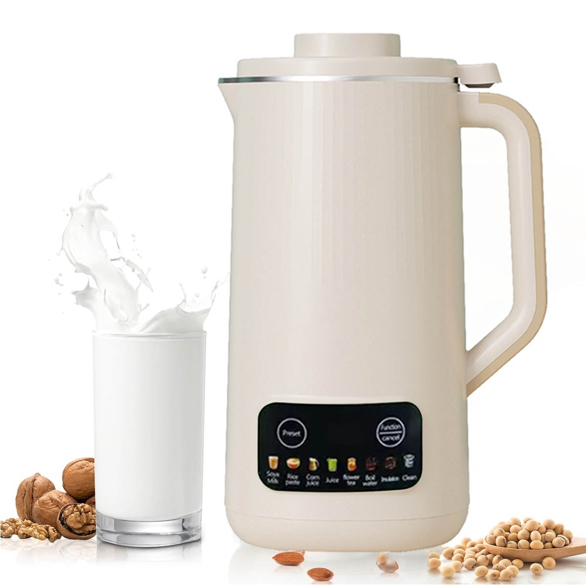 Petyoung Automatic Nut Milk Maker Machine 800ml MultiFunctional