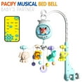 thumbnail image 2 of Buy TUAA Baby Crib Obile,3 In 1 Crib Toys With Reote Control,Projection Night Light, Usic 2 of 12
