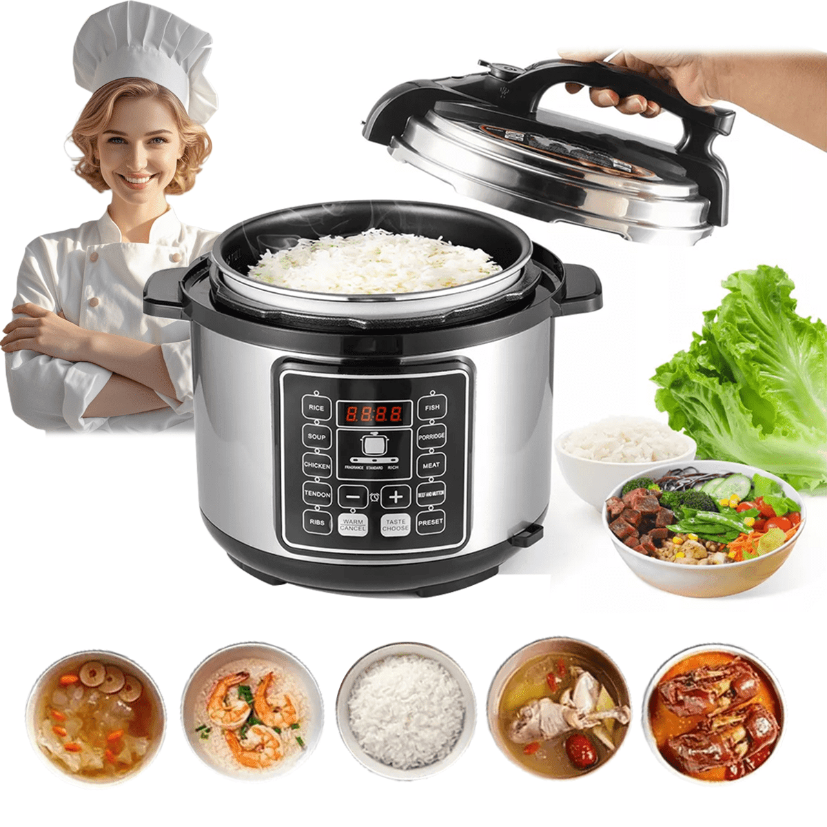 Rosewill pressure cooker recipes hotsell