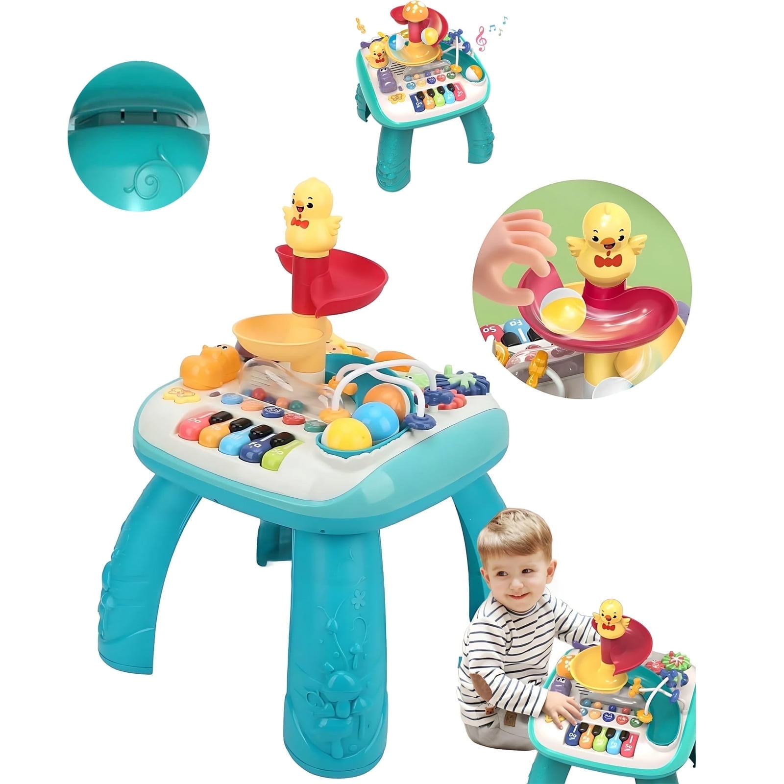 Petyoung Baby Musical Activity Table Standing Center