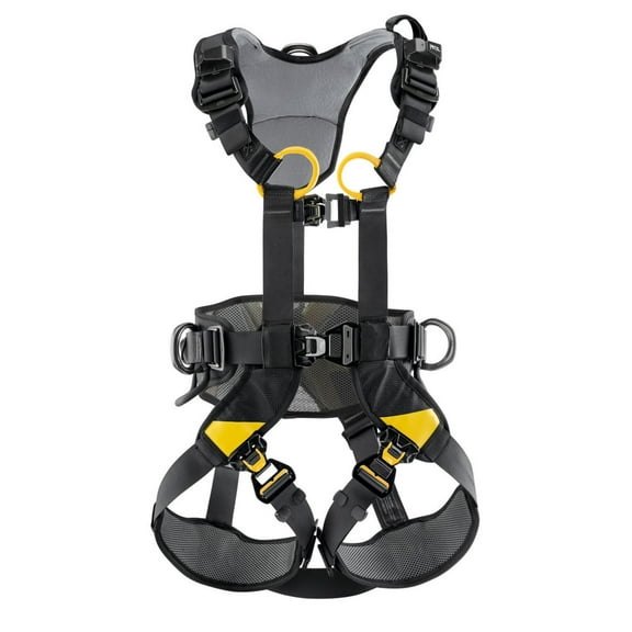 Petzl Fall Arrest And Work Positioning Harness Wind Power Industry, Ansi, Csa Waist 83-120 Cm