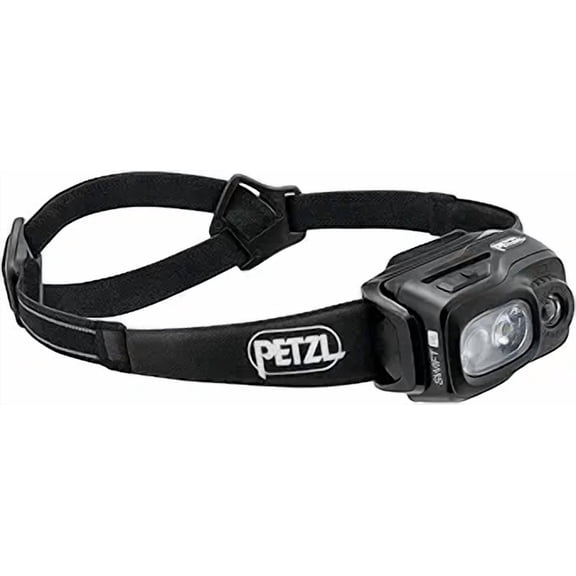 Petzl Swift RL - Head Flashlight, 1100 LUMENS, Recharge, Black