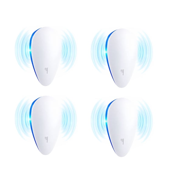 Petzly Pest Control Bed Bugs, Petzly Pest Control Plug In, Fluidic Multi-frequency Acoustic Rotation Technology with Single-Room Coverage, Pet-Frequency Isolation, Ideal for Indoor