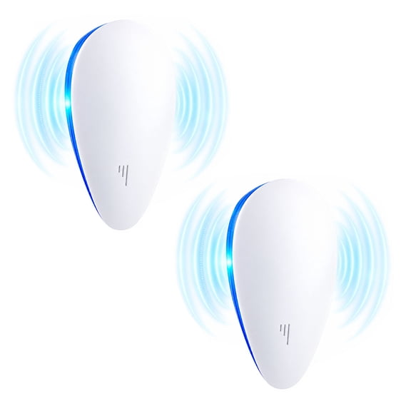Petzly Pest Control Bed Bugs, Petzly Pest Control Plug In, Fluidic Multi-frequency Acoustic Rotation Technology with Single-Room Coverage, Pet-Frequency Isolation, Ideal for Indoor