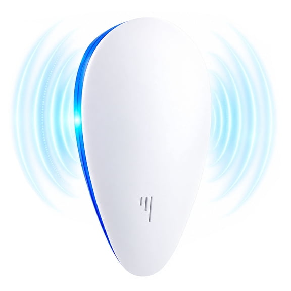 Petzly Pest Control Bed Bugs, Petzly Pest Control Plug In, Fluidic Multi-frequency Acoustic Rotation Technology with Single-Room Coverage, Pet-Frequency Isolation, Ideal for Indoor