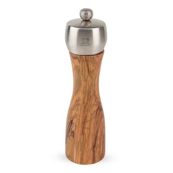 Peugeot 8-Inch Classic Fidji Pepper Mill, Olive Wood