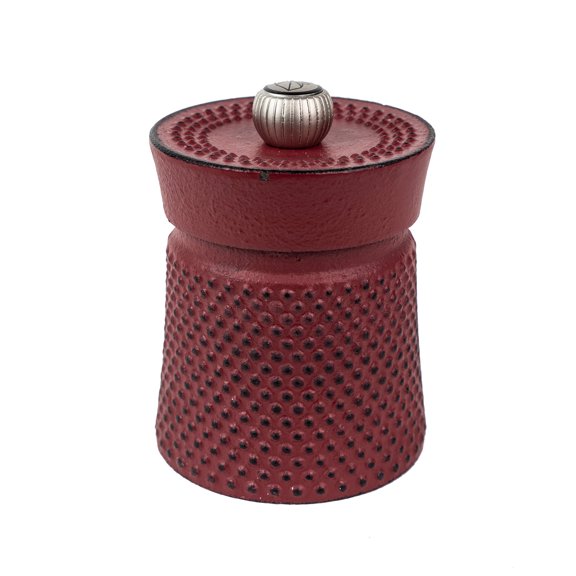 Peugeot Bali 3 Inch Cast Iron Pepper Mill, Red