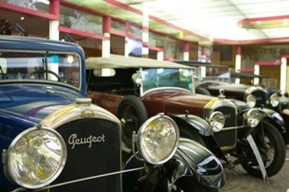 Peugeot Car Museum Montbeliard France Canvas Art - Walter Bibikow DanitaDelimont (36 x 24)