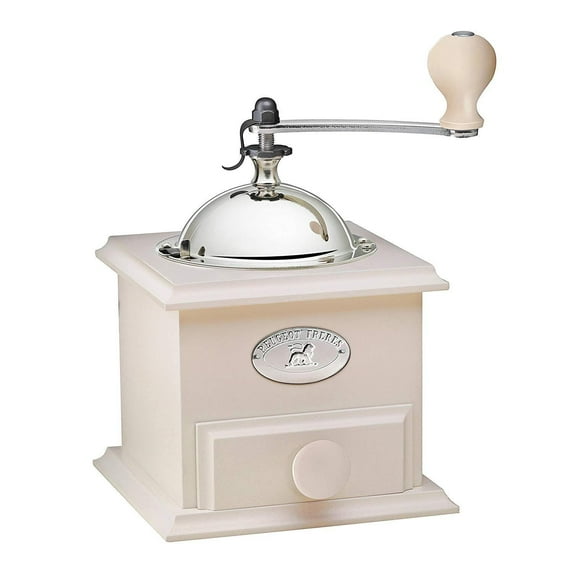 Peugeot 31176 Cottage Coffee Mill, 8-1/4" x 5" x 5", Ivory